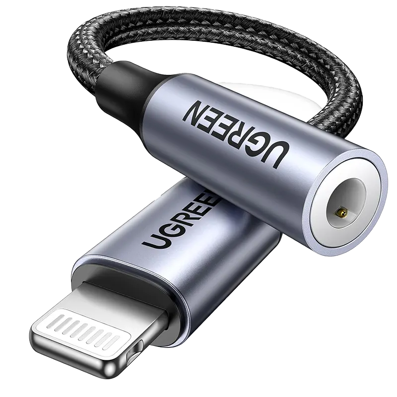 UGREEN US211 Lightning Male to 3.5mm Female Audio Adapter 2 Mascom International.webp